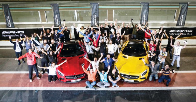 مرسيدس AMG.. جبروت ألهب حلبة «ياس»