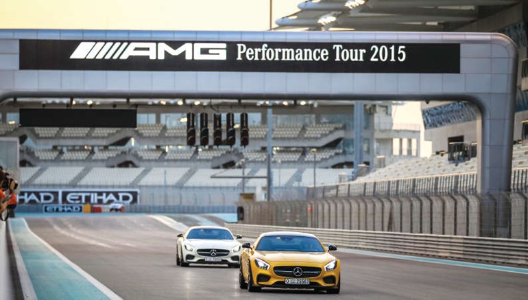 مرسيدس AMG.. جبروت ألهب حلبة «ياس»