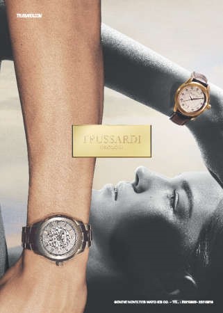 Trussardi روائع الذوق الإيطالي حصرياً لدى روائع جنيف للساعات
