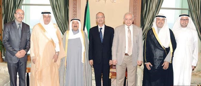 صاحب السمو مستقبلا د بدر العيسى ومدير عام ايسيسكو بالمملكة العربية السعودية د عبدالعزيز التويجري﻿