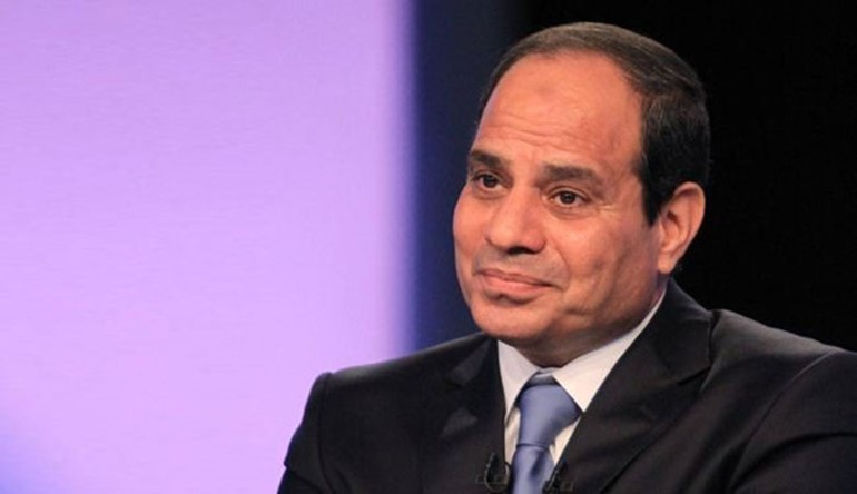 الرئيس المصري عبدالفتاح السيسي