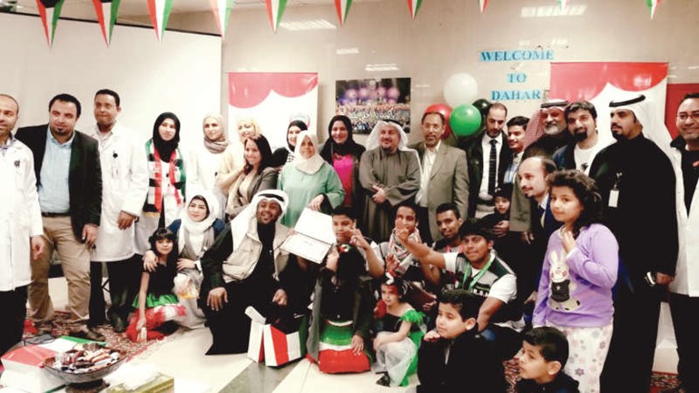 عدد من المشاركين في تدشين الحملة