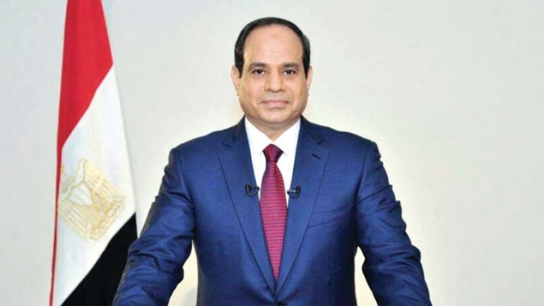الرئيس المصري عبد الفتاح السيسي 