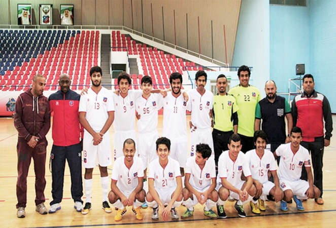 فريق الناشئين مع الجهازين الفني والاداري ﻿