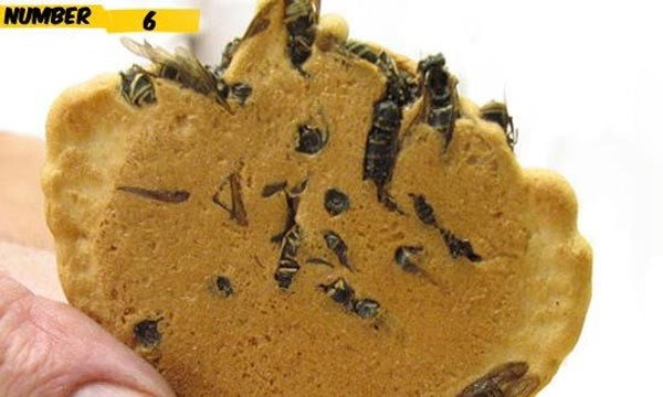 دبابير الارز المفرقع يعتبر هذا الطبق الاكثر شعبية في اليابان