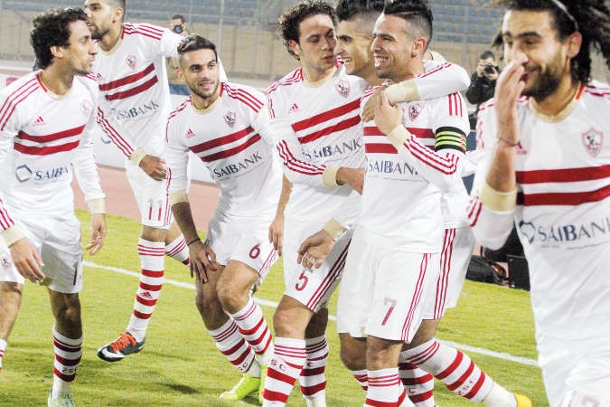 نجوم الزمالك يستعدون بقوة 