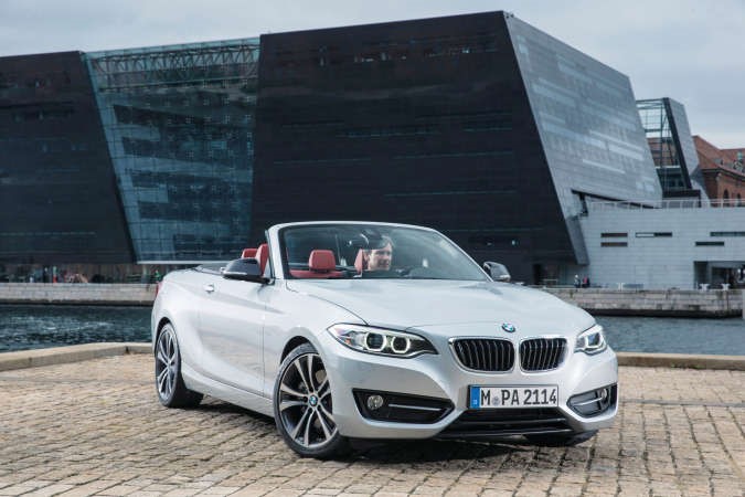 BMWالفئة الثانية المكشوفة أكثر ديناميكية وأناقة