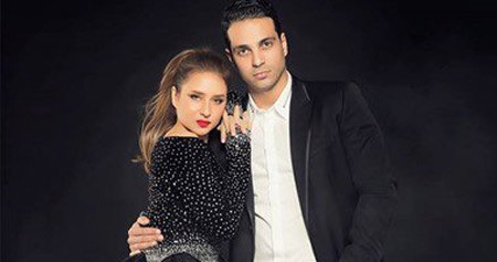 نيللى كريم وزوجها