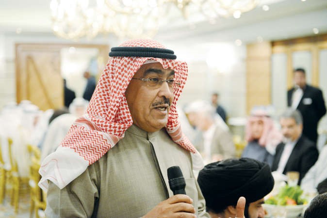 الزميل عدنان الراشد متحدثا عن رابطة الصداقة الكويتيةالايرانية﻿