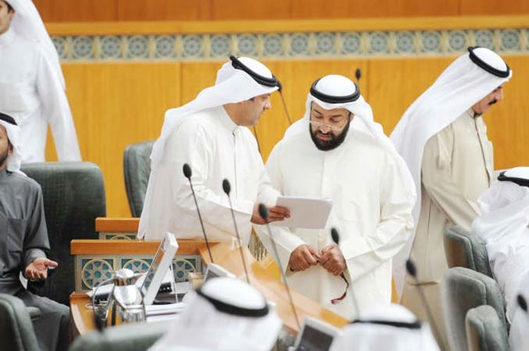  دعلي العمير مع فيصل الكندري 