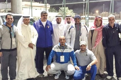 عدد من المنظمين للبطولة﻿