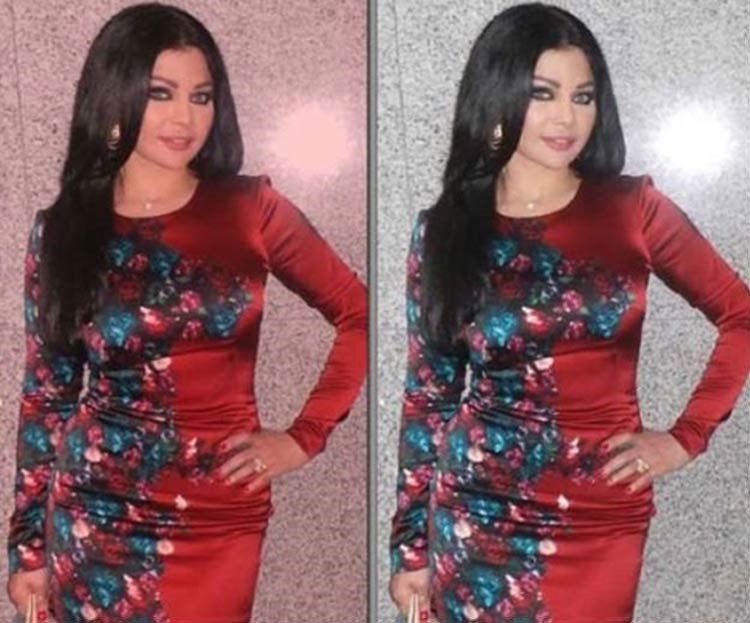 بالفيديو.. هيفاء تحتفل بعيد ميلادها بفستان ارتدته من عامين وبكيكة غريبة... وشقيقتها: مبروك الـ50 سنة
