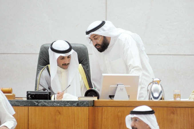 مرزوق الغانم ودعلي العمير﻿