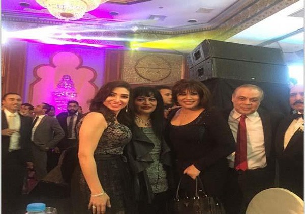 بالصور.. نجوم ونجمات الفن في حفل زفاف أبن فريدة سيف النصر 