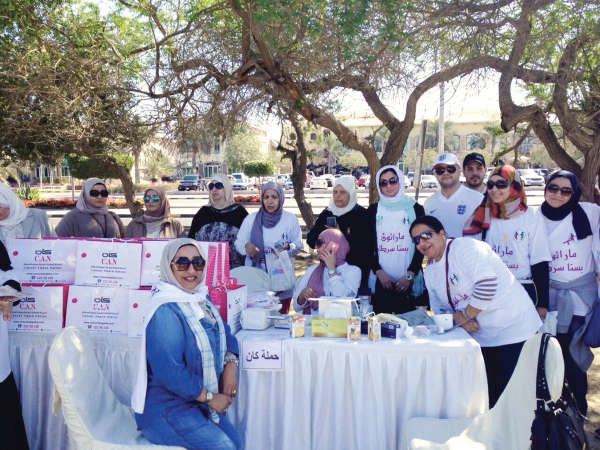 «كان» شاركت في ماراثون الرميثية للتوعية بالسرطان