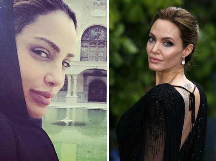 بالصور.. تعرف على أنجلينا جولي "إيران".. تتشابه مع الثعلب