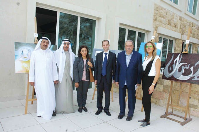 محمد العسعوسي ودسليمان العسكري وديما الخطيب ومحمود عماش وفاتن زبيب ويحيى السويلمهاني عبدالله﻿
