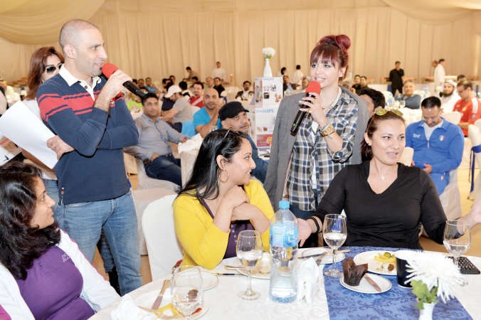 جانب من فعاليات اليوم المفتوح لموظفي نفط الخليج