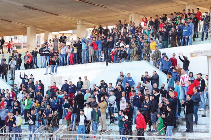 فرحة جماهير الاجتماعي طرابلس بالعودة الى الدرجة الاولى 