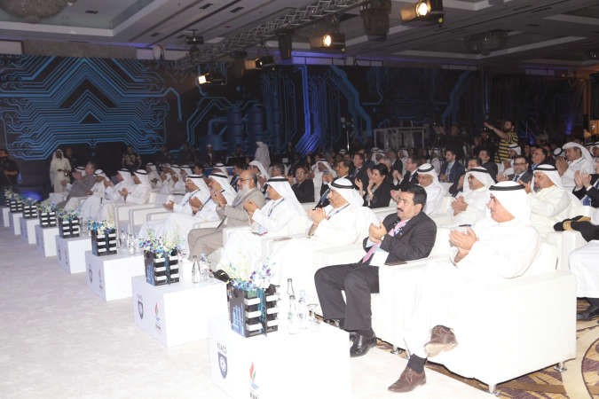 جانب من الحضور الكبير في افتتاح الحدث