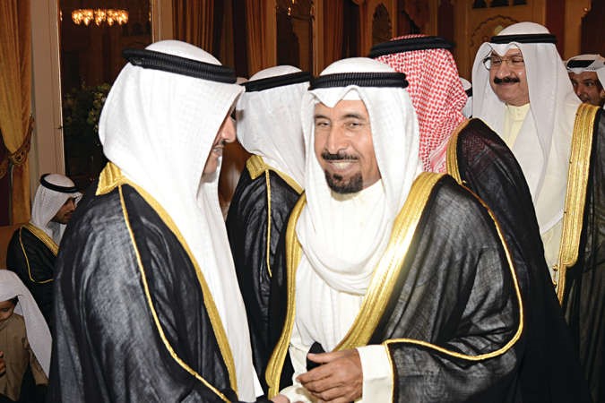 الشيخ علي الجابر مباركا﻿