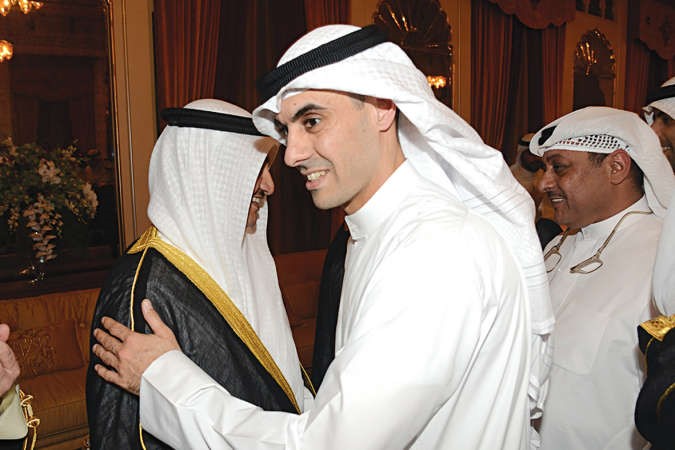  بدر الخرافي مهنئا﻿