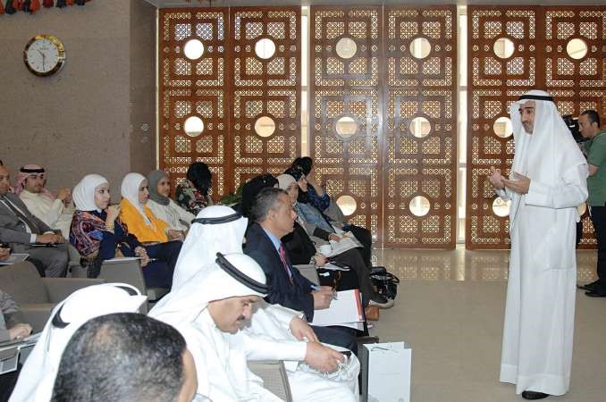جانب من ورشة عمل مركز الكويت للتحكيم التجاري التابع لغرفة التجارة﻿