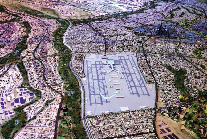 ماكيت مشروع العاصمة الادارية الجديدة