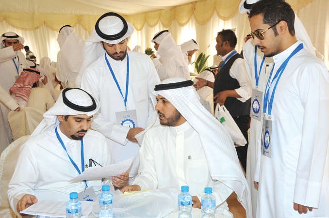 منواف الهيفي وتنسيق مع داعمي قائمة المهندسين﻿