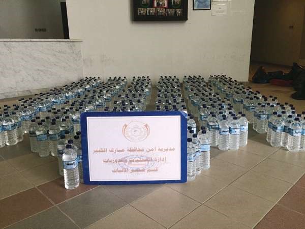 الخمور المضبوطة