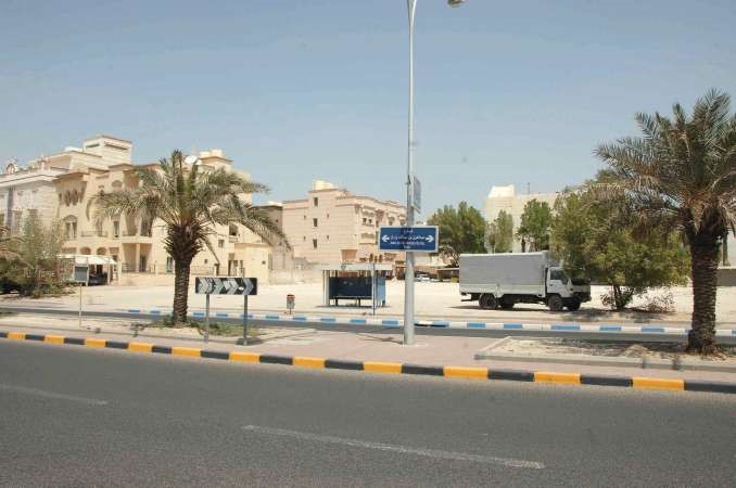 احد الشوارع في منطقة اليرموك﻿