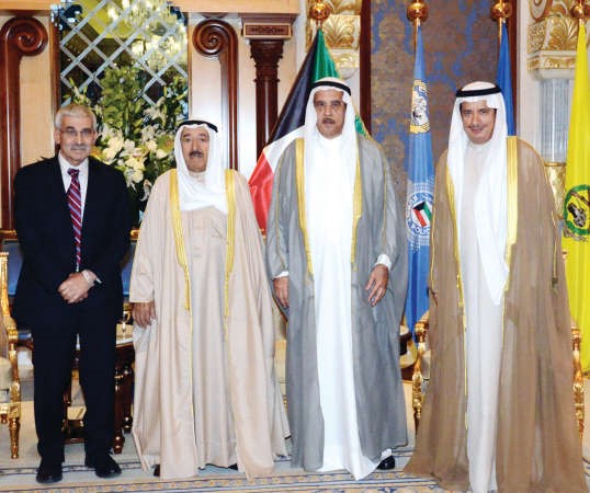 صاحب السمو الامير مستقبلا دعدنان شهاب الدين وداحمد بشارة ويبدو د يوسف الابراهيم﻿