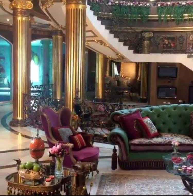 بالفيديو والصور.. فخامة قصر أحلام تجذب أنظار متابعيها