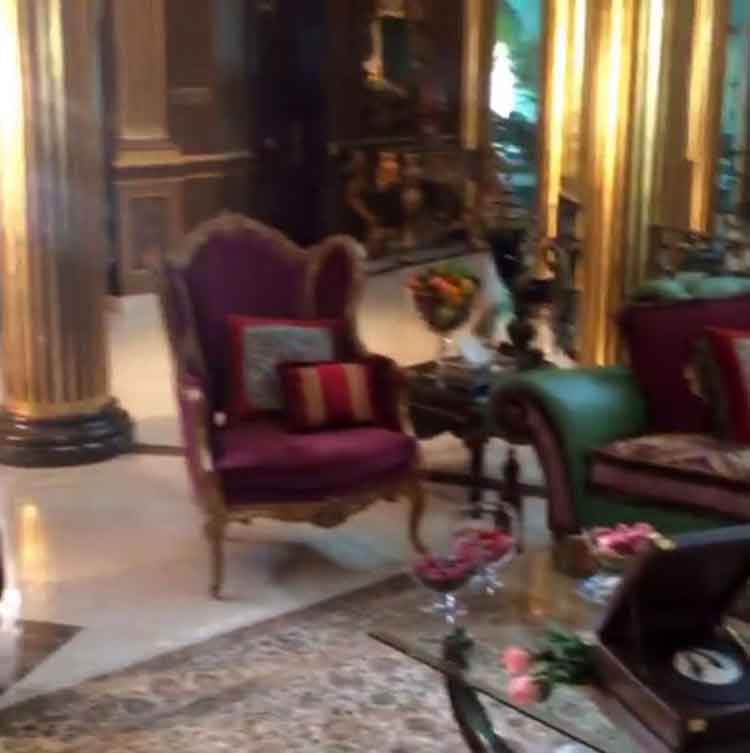 بالفيديو والصور.. فخامة قصر أحلام تجذب أنظار متابعيها