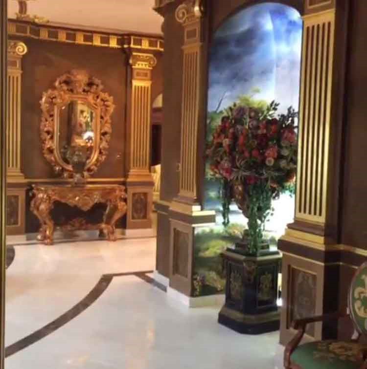 بالفيديو والصور.. فخامة قصر أحلام تجذب أنظار متابعيها