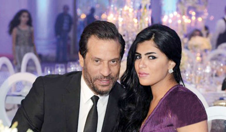 ماجد المصري وزوجته الثانية رنا﻿