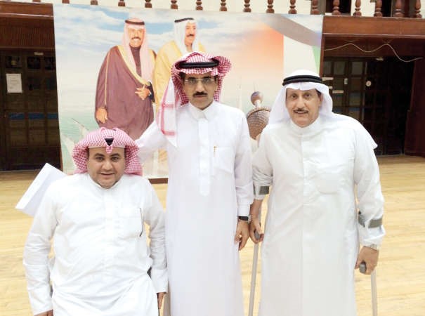 شافي الهاجري مع محمد الخريجي﻿