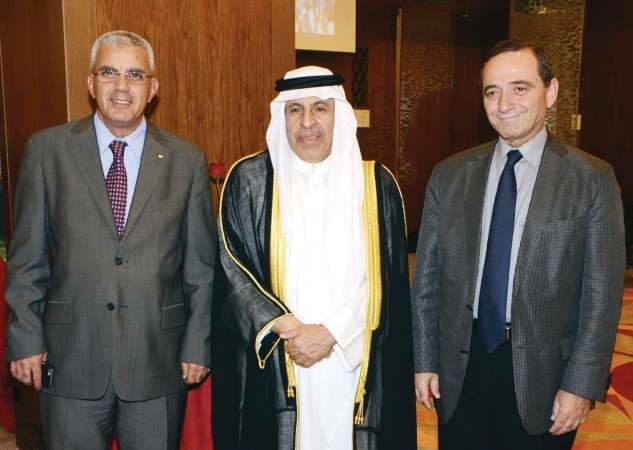 سفراء الاردن والسعودية وفلسطين 
