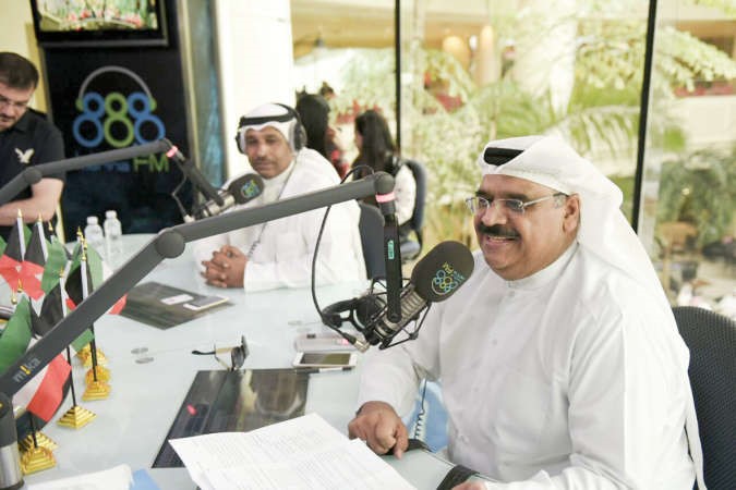 الفنان الكبير داود حسين خلال سحب الدانة