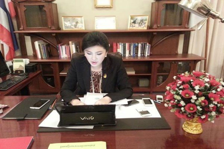 رئيسة وزراء تايلاند ينجلوك شينا واترا