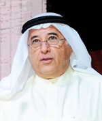 مؤيد الصالح متحدثا للحضور