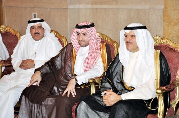 الشيخ سلمان الحمود والشيخ مالك المالك واحمد السنان﻿