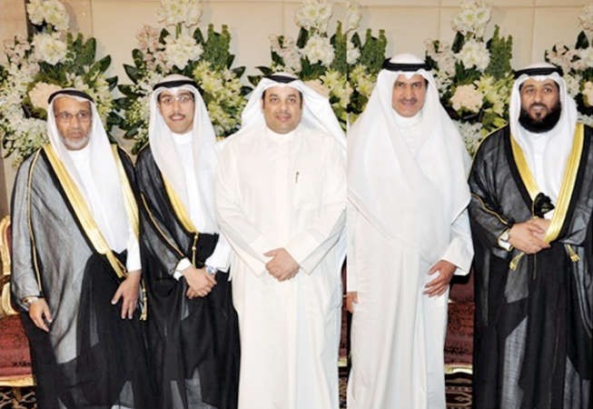 ضاري العجران و يعقوب الصانع يباركان﻿