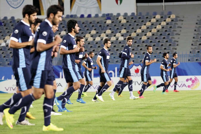 نجوم الازرق جاهزون لفالكاو ورفاقه	عادل يعقوب﻿