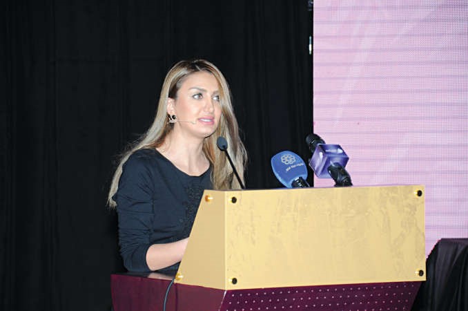  عريفة الحفل المذيعة اسراء جوهر 