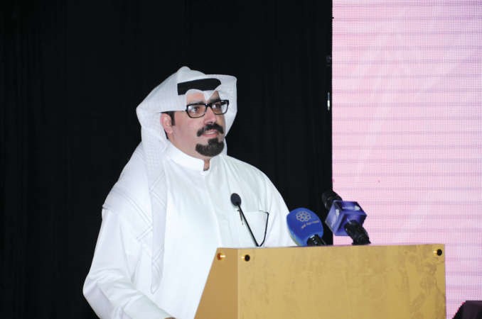  عبدالله التركماني يلقي كلمة يوم المسرح العالمي 