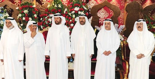 مبارك الهيفي وعبدالله الهيفي وسالم الهيفي ودمحمد الهيفي باستقبال المباركين﻿