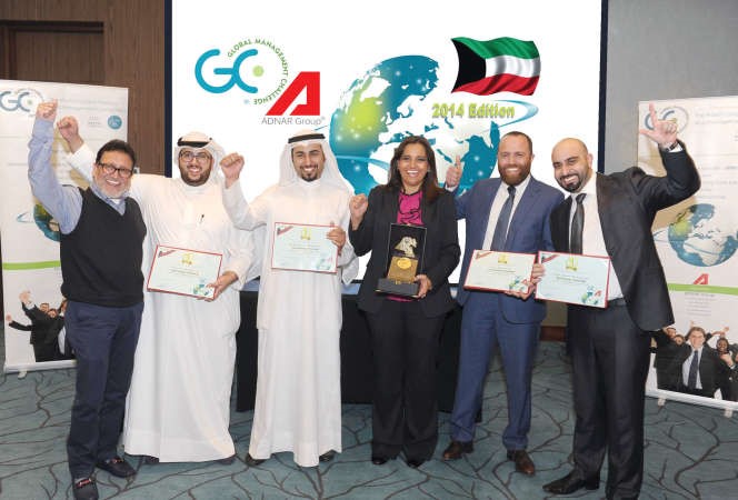 فريق بنك الخليج Capital Solutionsالفائز الوطني﻿