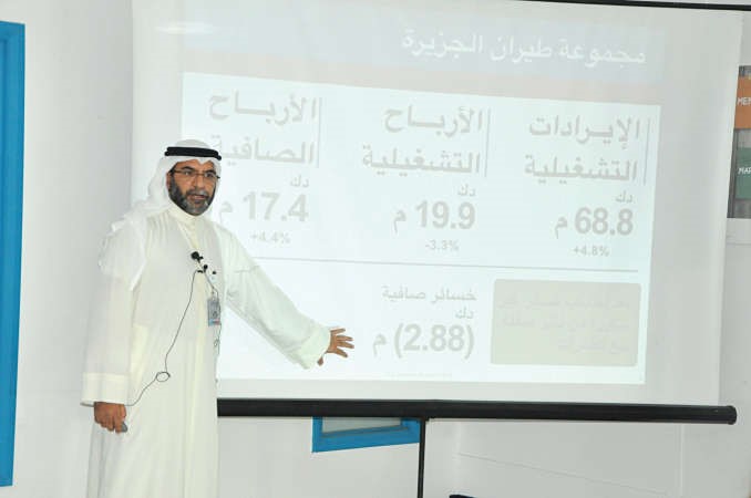 مروان بودي خلال شرحه للبيانات المالية للشركة	احمد علي ﻿