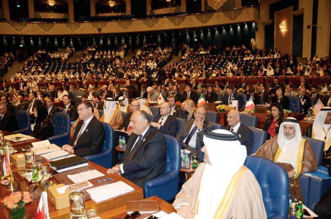 جانب من الحضور في المؤتمر﻿